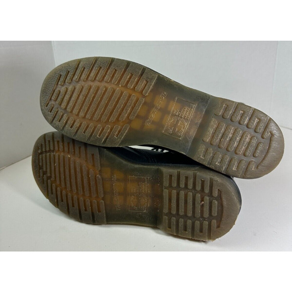 *Flawed Doc Dr. Marten 1914 Vonda Leather Lace up Embroidered Rose Boots US 10 - Picture 13 of 15